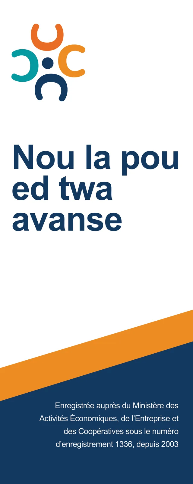 Second roll-up banner, 80 × 200 cm, with the campaign headline